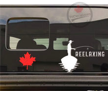 'Reelaxing' Premium Vinyl Decal / Sticker