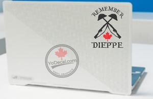 'Remember Dieppe' Premium Vinyl Decal / Sticker