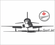 'Sport Jet' Premium Vinyl Decal