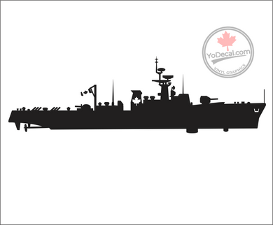 'Restigouche Class Destroyer' Premium Vinyl Decal / Sticker