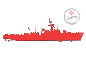 'Restigouche Class Destroyer' Premium Vinyl Decal / Sticker