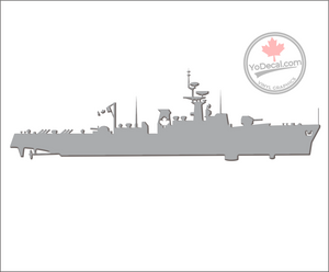 'Restigouche Class Destroyer' Premium Vinyl Decal / Sticker