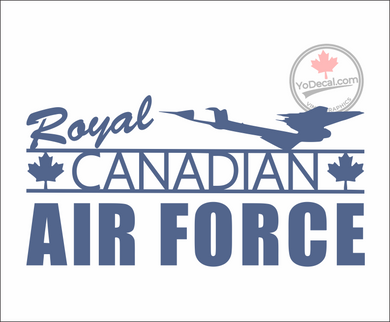 'Royal Canadian Air Force' Premium Vinyl Decal / Sticker