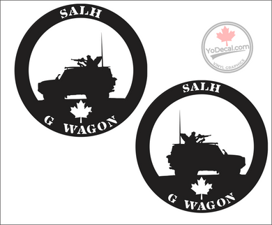 'SALH G Wagon (PAIR)' Premium Vinyl Decal