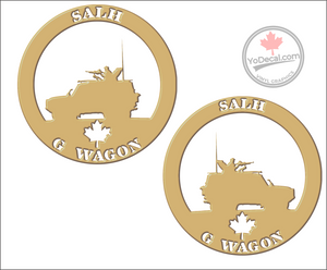 'SALH G Wagon (PAIR)' Premium Vinyl Decal