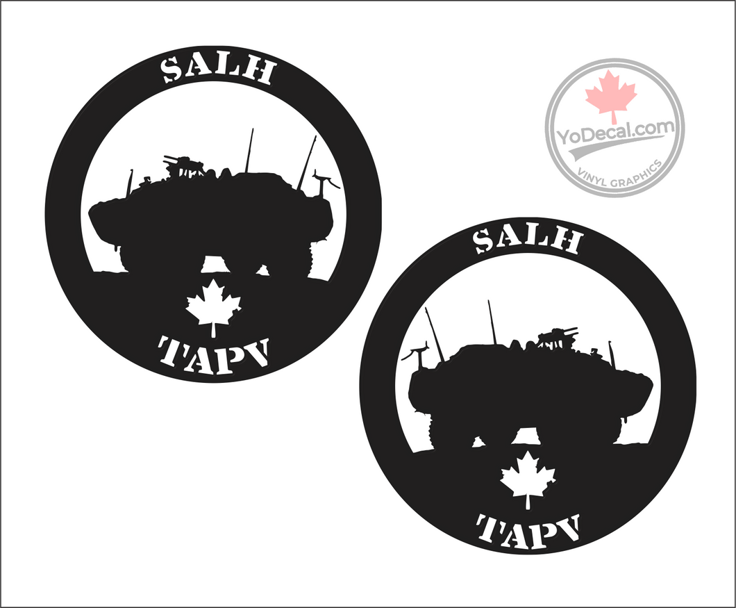 'SALH TAPV (PAIR)' Premium Vinyl Decal