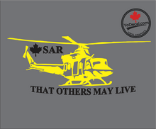 'CH-146 Griffon SAR That Others May Live' Premium Vinyl Decal / Sticker