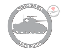 'SAR-SALH 1944-1945' Premium Vinyl Decal
