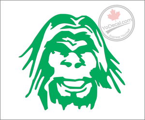 'SMR Sasquatch Head' Premium Vinyl Decal