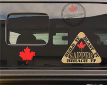 'Sapper - Build It' Premium Vinyl Decal / Sticker