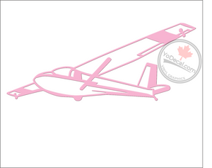 'Air Cadets Schweizer Glider by Jason Y' Premium Vinyl Decal