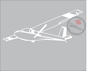 'Air Cadets Schweizer Glider by Jason Y' Premium Vinyl Decal