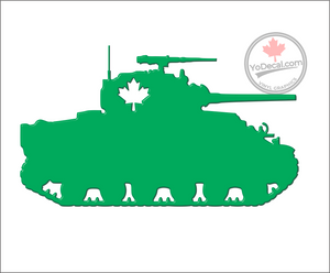 'Sherman Tank Canadian' Premium Vinyl Decal