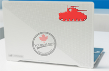 'Sherman Tank Canadian' Premium Vinyl Decal