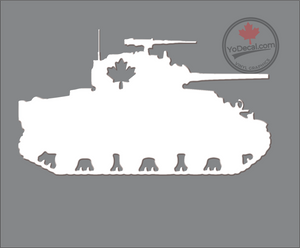 'Sherman Tank Canadian' Premium Vinyl Decal