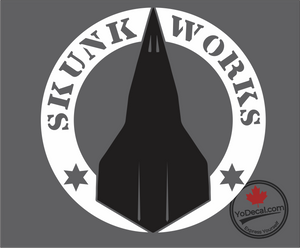 'Skunk Works Darkstar' Premium Vinyl Decal