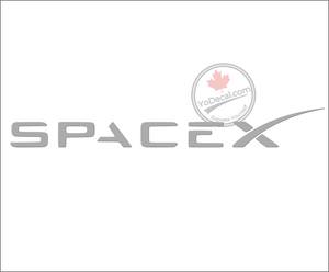 'Space X' Premium Vinyl Decal