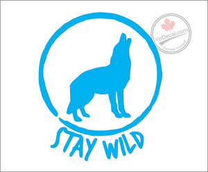 'Stay Wild' Premium Vinyl Decal