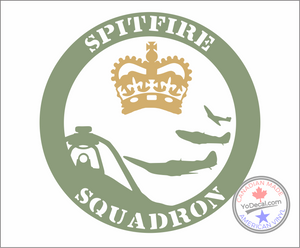 'Spitfire Squadron' Premium Vinyl Decal