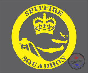 'Spitfire Squadron' Premium Vinyl Decal