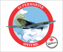 'Supermarine Spitfire' Premium Vinyl Decal