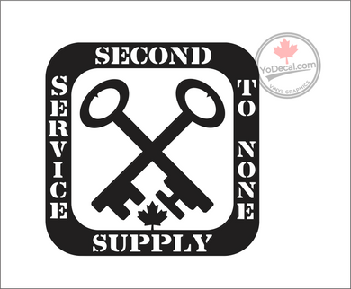 'Supply Tech' Premium Vinyl Decal / Sticker