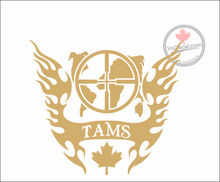 'Tactical Air Movements Section TAMS Tribute' Premium Vinyl Decal / Sticker