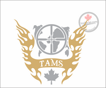 'Tactical Air Movements Section TAMS Tribute' Premium Vinyl Decal / Sticker