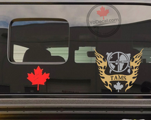 'Tactical Air Movements Section TAMS Tribute' Premium Vinyl Decal / Sticker