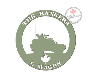 'The Rangers G Wagon' Premium Vinyl Decal