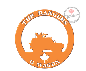 'The Rangers G Wagon' Premium Vinyl Decal