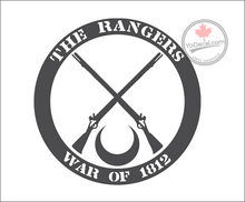 'The Rangers War of 1812' Premium Vinyl Decal