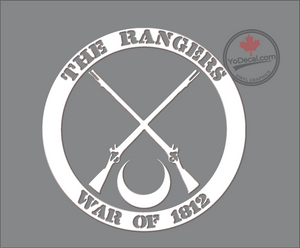 'The Rangers War of 1812' Premium Vinyl Decal