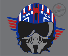 'Top Gun Maverick Helmet' Premium Vinyl Decal / Sticker