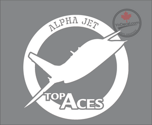 'Top Aces Alpha Jet' Premium Vinyl Decal