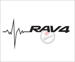 'Toyota RAV4 Lifeline' Premium Vinyl Decal