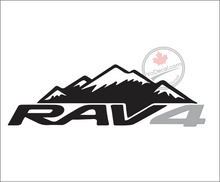 'Toyota RAV4 Mountain View' Premium Vinyl Decal
