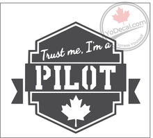 'Trust Me I'm A Pilot' Premium Vinyl Decal