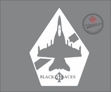 'VFA-41 Black Aces F/A-18 Super Hornet' Premium Vinyl Decal