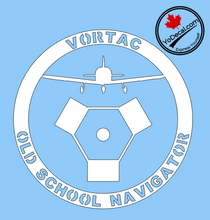 'VORTAC Old School Navigator' Premium Vinyl Decal