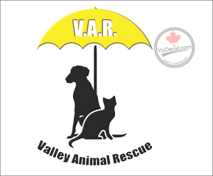 'Valley Animal Rescue' Premium Vinyl Decal / Sticker