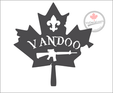 'Van Doo Feuille d'Érable C7' Premium Vinyl Decal / Sticker