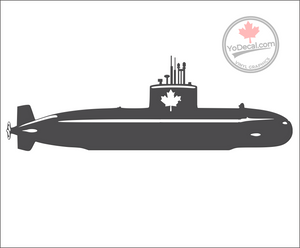 'Victoria-Class Submarine' Premium Vinyl Decal / Sticker