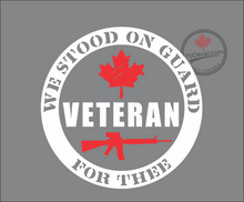 'We Stood on Guard for Thee - C7 Rifle - Army' Premium Vinyl Decal / Sticker