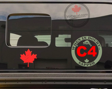 'When In Doubt...C4 Sapper' Premium Vinyl Decal / Sticker