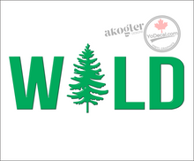 'Wild' Premium Vinyl Decal