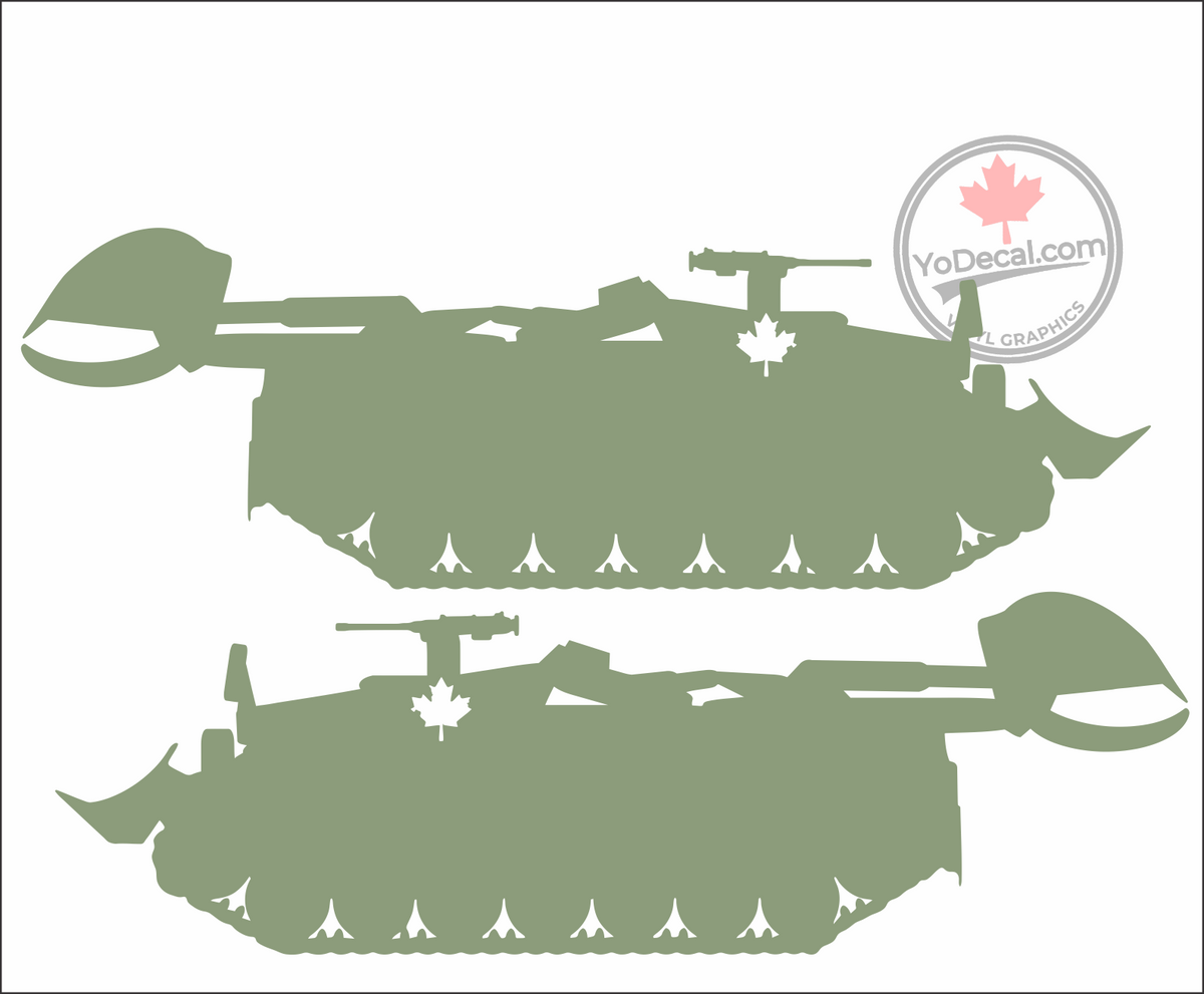 Awec Stickers 'Wisent AEV 2 (PAIR)' Premium Vinyl Decal / Sticker – YoDecal.com