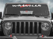'Wrangler 38 Banner' Premium Vinyl Decal