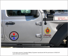 'Canadian Military Engineers' Premium Vinyl Decal / Sticker