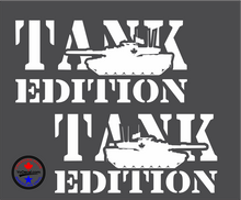 'Tank Edition - Leopard' Premium Vinyl Decal / Sticker